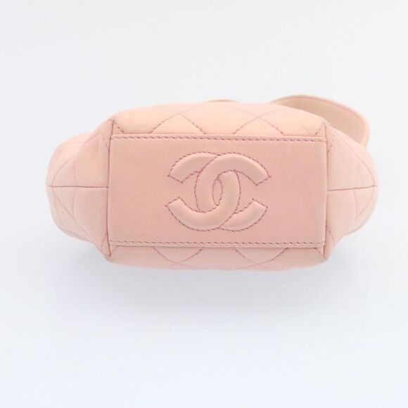 Chanel Matelassé Pink Leather Handbag (Pre-Owned) - Picture 3 of 12